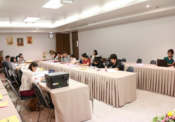 ภาพกิจกรรม หลักสูตรเคมี (ค.บ.) จัดการตรวจประเมินคุณภาพภายในระดับหลักสูตรเคมี (ค.บ.)