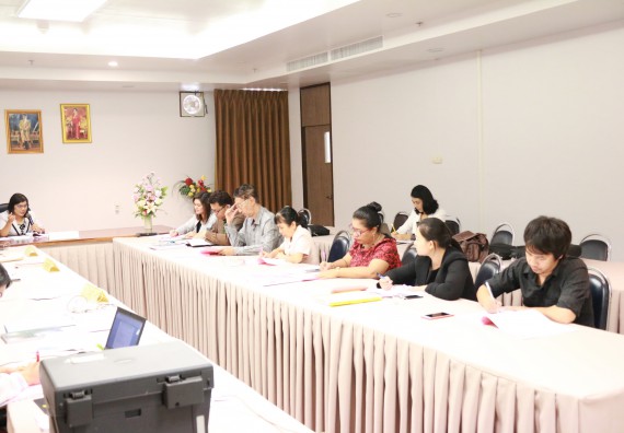 ภาพกิจกรรม หลักสูตรเคมี (ค.บ.) จัดการตรวจประเมินคุณภาพภายในระดับหลักสูตรเคมี (ค.บ.)