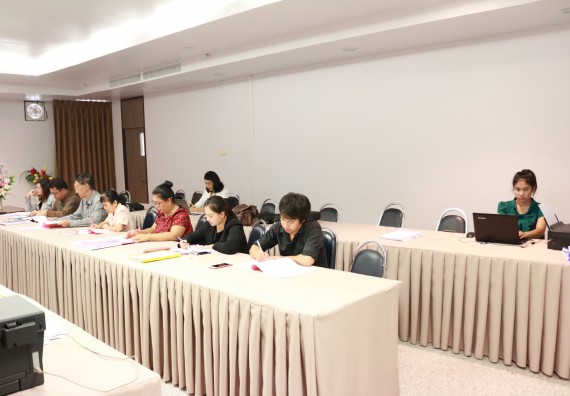 ภาพกิจกรรม หลักสูตรเคมี (ค.บ.) จัดการตรวจประเมินคุณภาพภายในระดับหลักสูตรเคมี (ค.บ.)