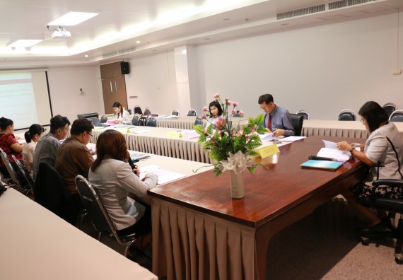 ภาพกิจกรรม หลักสูตรเคมี (ค.บ.) จัดการตรวจประเมินคุณภาพภายในระดับหลักสูตรเคมี (ค.บ.)