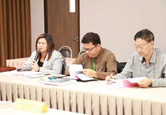 ภาพกิจกรรม หลักสูตรเคมี (ค.บ.) จัดการตรวจประเมินคุณภาพภายในระดับหลักสูตรเคมี (ค.บ.)