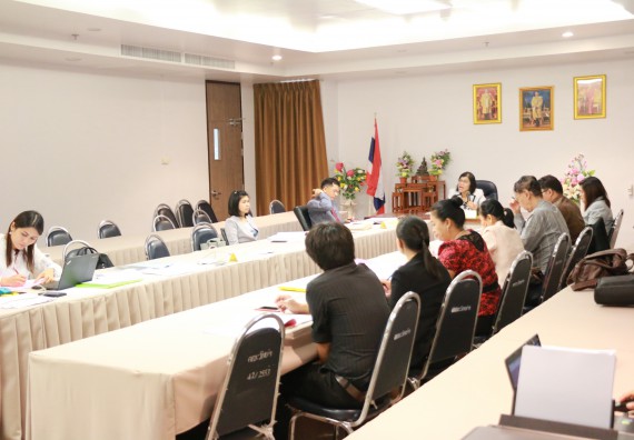 ภาพกิจกรรม หลักสูตรเคมี (ค.บ.) จัดการตรวจประเมินคุณภาพภายในระดับหลักสูตรเคมี (ค.บ.)