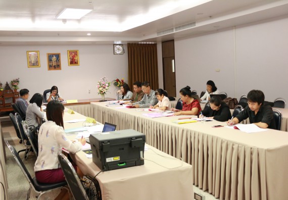 ภาพกิจกรรม หลักสูตรเคมี (ค.บ.) จัดการตรวจประเมินคุณภาพภายในระดับหลักสูตรเคมี (ค.บ.)