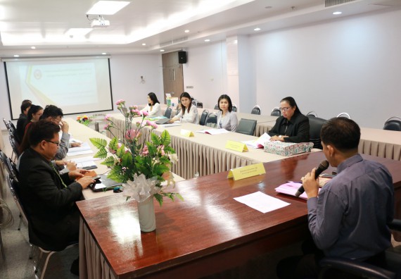 ภาพกิจกรรม หลักสูตรเคมี (วท.บ.) จัดการตรวจประเมินคุณภาพภายในระดับหลักสูตรเคมี (วท.บ.)