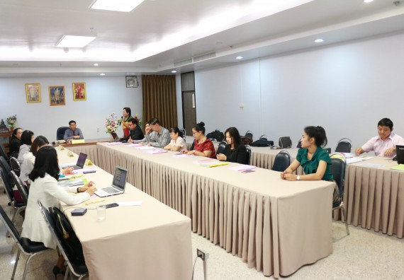 ภาพกิจกรรม หลักสูตรเคมี (วท.บ.) จัดการตรวจประเมินคุณภาพภายในระดับหลักสูตรเคมี (วท.บ.)