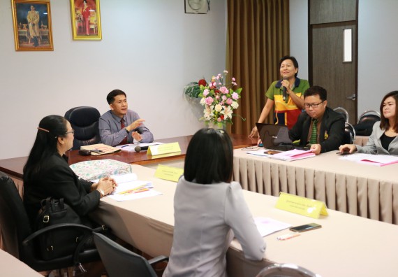 ภาพกิจกรรม หลักสูตรเคมี (วท.บ.) จัดการตรวจประเมินคุณภาพภายในระดับหลักสูตรเคมี (วท.บ.)