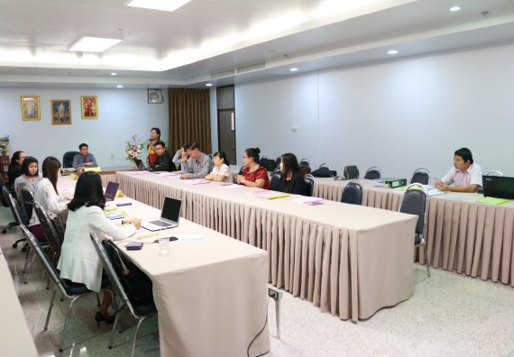 ภาพกิจกรรม หลักสูตรเคมี (วท.บ.) จัดการตรวจประเมินคุณภาพภายในระดับหลักสูตรเคมี (วท.บ.)