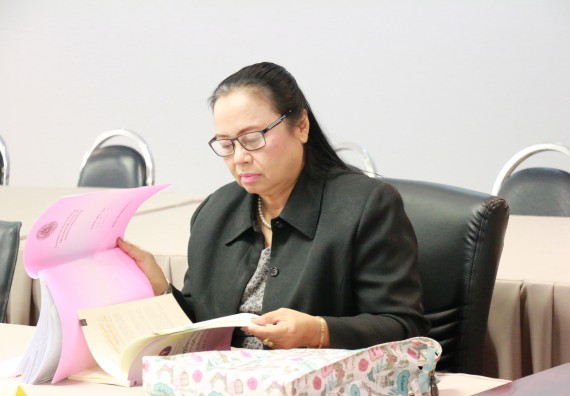 ภาพกิจกรรม หลักสูตรเคมี (วท.บ.) จัดการตรวจประเมินคุณภาพภายในระดับหลักสูตรเคมี (วท.บ.)