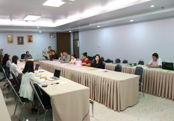 ภาพกิจกรรม หลักสูตรเคมี (วท.บ.) จัดการตรวจประเมินคุณภาพภายในระดับหลักสูตรเคมี (วท.บ.)