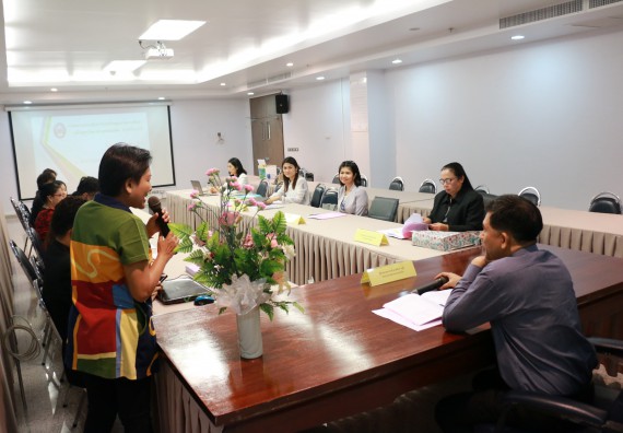 ภาพกิจกรรม หลักสูตรเคมี (วท.บ.) จัดการตรวจประเมินคุณภาพภายในระดับหลักสูตรเคมี (วท.บ.)