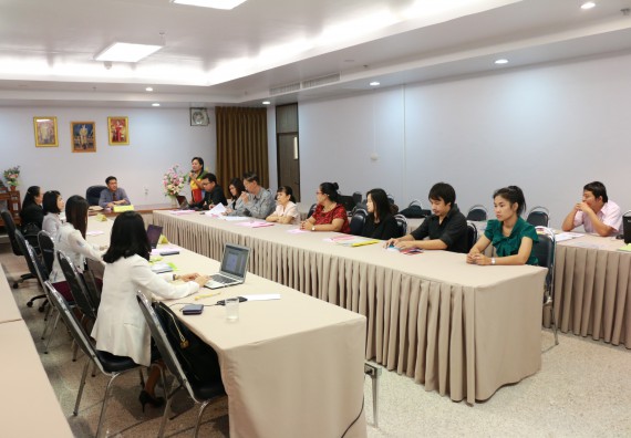 ภาพกิจกรรม หลักสูตรเคมี (วท.บ.) จัดการตรวจประเมินคุณภาพภายในระดับหลักสูตรเคมี (วท.บ.)