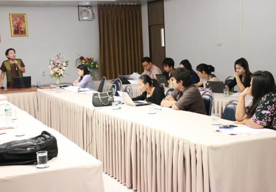 ภาพกิจกรรม คณะวิทยาศาสตร์และเทคโนโลยี จัดการประชุมจัดห้องเรียนตามรายวิชาสอนภาคปกติกำแพงเพชร ภาคเรียนที่ 1 ปีการศึกษา 2561