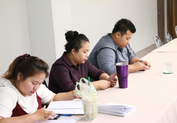 ภาพกิจกรรม คณะวิทยาศาสตร์และเทคโนโลยี จัดการประชุมจัดห้องเรียนตามรายวิชาสอนภาคปกติกำแพงเพชร ภาคเรียนที่ 1 ปีการศึกษา 2561