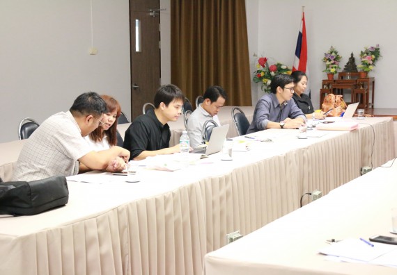 ภาพกิจกรรม คณะวิทยาศาสตร์และเทคโนโลยี จัดการประชุมจัดห้องเรียนตามรายวิชาสอนภาคปกติกำแพงเพชร ภาคเรียนที่ 1 ปีการศึกษา 2561