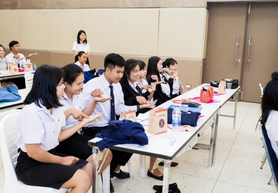 ภาพกิจกรรม  คณะวิทยาศาสตร์และเทคโนโลยี เข้าร่วมโครงการพัฒนาศักยภาพผู้นำนักศึกษา ประจำปีการศึกษา 2561