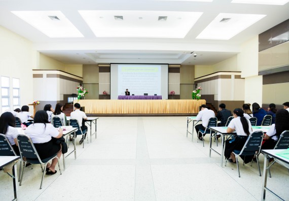 ภาพกิจกรรม  คณะวิทยาศาสตร์และเทคโนโลยี เข้าร่วมโครงการพัฒนาศักยภาพผู้นำนักศึกษา ประจำปีการศึกษา 2561