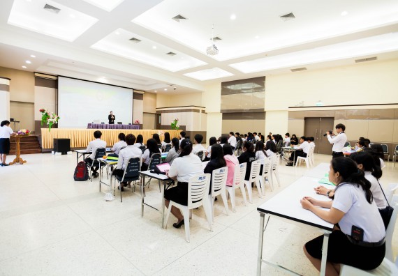 ภาพกิจกรรม  คณะวิทยาศาสตร์และเทคโนโลยี เข้าร่วมโครงการพัฒนาศักยภาพผู้นำนักศึกษา ประจำปีการศึกษา 2561