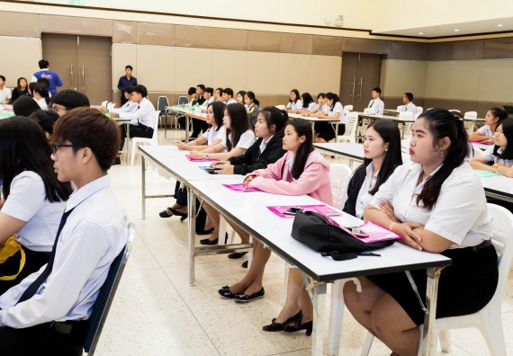 ภาพกิจกรรม  คณะวิทยาศาสตร์และเทคโนโลยี เข้าร่วมโครงการพัฒนาศักยภาพผู้นำนักศึกษา ประจำปีการศึกษา 2561