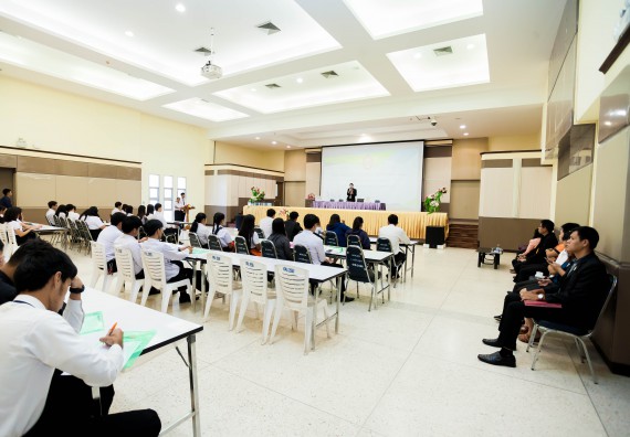 ภาพกิจกรรม  คณะวิทยาศาสตร์และเทคโนโลยี เข้าร่วมโครงการพัฒนาศักยภาพผู้นำนักศึกษา ประจำปีการศึกษา 2561