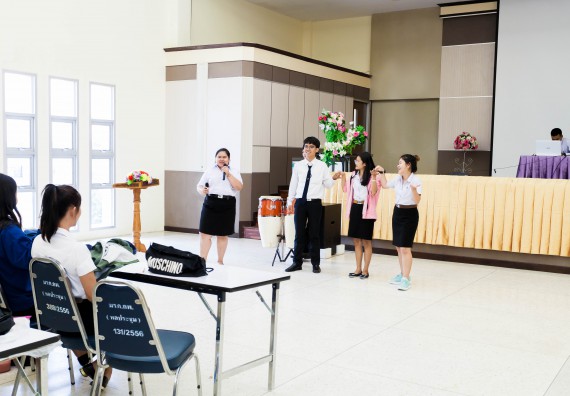 ภาพกิจกรรม  คณะวิทยาศาสตร์และเทคโนโลยี เข้าร่วมโครงการพัฒนาศักยภาพผู้นำนักศึกษา ประจำปีการศึกษา 2561