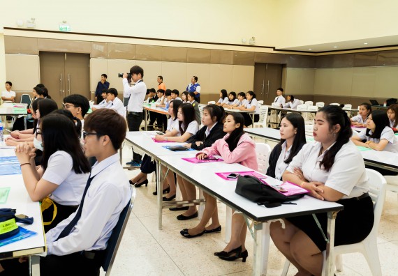 ภาพกิจกรรม  คณะวิทยาศาสตร์และเทคโนโลยี เข้าร่วมโครงการพัฒนาศักยภาพผู้นำนักศึกษา ประจำปีการศึกษา 2561