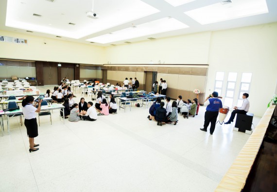 ภาพกิจกรรม  คณะวิทยาศาสตร์และเทคโนโลยี เข้าร่วมโครงการพัฒนาศักยภาพผู้นำนักศึกษา ประจำปีการศึกษา 2561