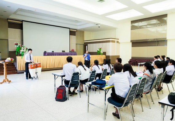 ภาพกิจกรรม  คณะวิทยาศาสตร์และเทคโนโลยี เข้าร่วมโครงการพัฒนาศักยภาพผู้นำนักศึกษา ประจำปีการศึกษา 2561