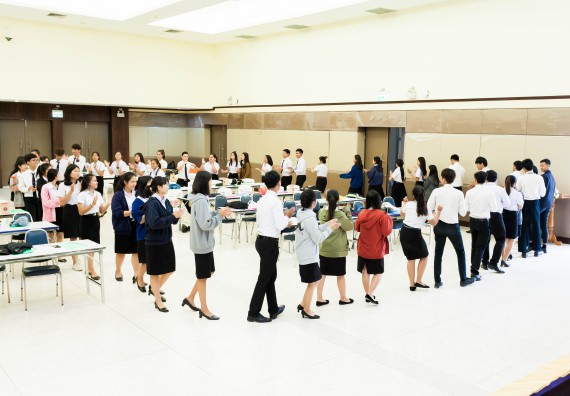 ภาพกิจกรรม  คณะวิทยาศาสตร์และเทคโนโลยี เข้าร่วมโครงการพัฒนาศักยภาพผู้นำนักศึกษา ประจำปีการศึกษา 2561