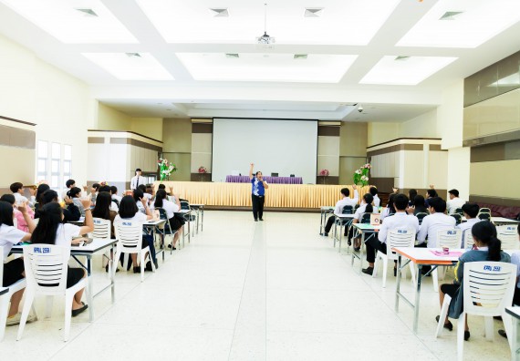 ภาพกิจกรรม  คณะวิทยาศาสตร์และเทคโนโลยี เข้าร่วมโครงการพัฒนาศักยภาพผู้นำนักศึกษา ประจำปีการศึกษา 2561