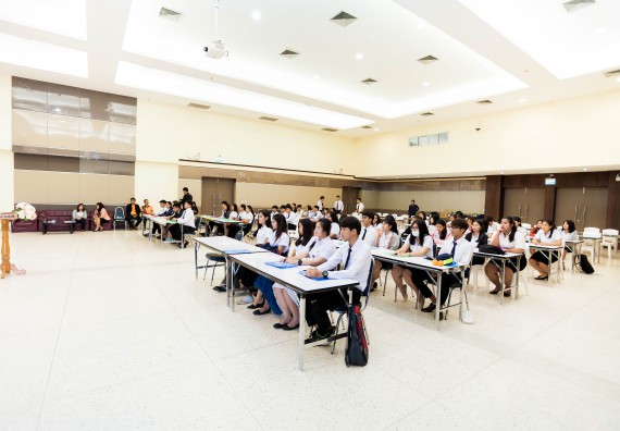 ภาพกิจกรรม  คณะวิทยาศาสตร์และเทคโนโลยี เข้าร่วมโครงการพัฒนาศักยภาพผู้นำนักศึกษา ประจำปีการศึกษา 2561