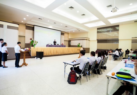 ภาพกิจกรรม  คณะวิทยาศาสตร์และเทคโนโลยี เข้าร่วมโครงการพัฒนาศักยภาพผู้นำนักศึกษา ประจำปีการศึกษา 2561