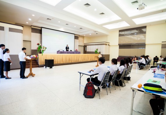 ภาพกิจกรรม  คณะวิทยาศาสตร์และเทคโนโลยี เข้าร่วมโครงการพัฒนาศักยภาพผู้นำนักศึกษา ประจำปีการศึกษา 2561