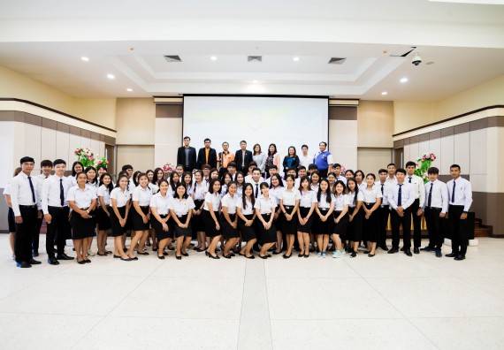 ภาพกิจกรรม  คณะวิทยาศาสตร์และเทคโนโลยี เข้าร่วมโครงการพัฒนาศักยภาพผู้นำนักศึกษา ประจำปีการศึกษา 2561