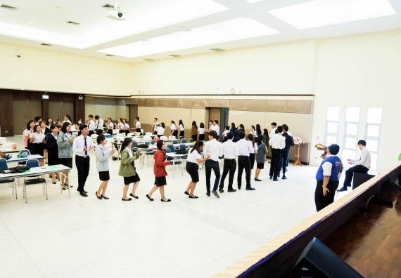 ภาพกิจกรรม  คณะวิทยาศาสตร์และเทคโนโลยี เข้าร่วมโครงการพัฒนาศักยภาพผู้นำนักศึกษา ประจำปีการศึกษา 2561