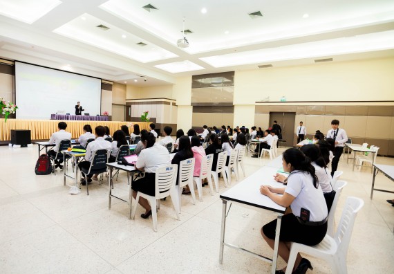 ภาพกิจกรรม  คณะวิทยาศาสตร์และเทคโนโลยี เข้าร่วมโครงการพัฒนาศักยภาพผู้นำนักศึกษา ประจำปีการศึกษา 2561