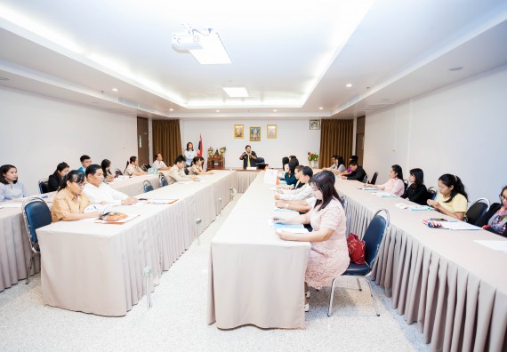 ภาพกิจกรรม คณะวิทยาศาสตร์และเทคโนโลยี จัดโครงการอบรมเชิงปฏิบัติการวิทยากรสำหรับสะเต็มศึกษา (STEM Education)