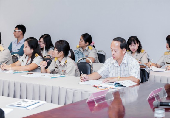 ภาพกิจกรรม คณะวิทยาศาสตร์และเทคโนโลยี จัดโครงการอบรมเชิงปฏิบัติการวิทยากรสำหรับสะเต็มศึกษา (STEM Education)