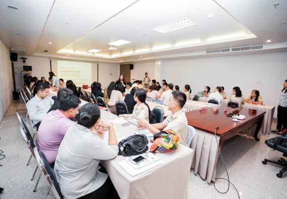 ภาพกิจกรรม คณะวิทยาศาสตร์และเทคโนโลยี จัดโครงการอบรมเชิงปฏิบัติการวิทยากรสำหรับสะเต็มศึกษา (STEM Education)