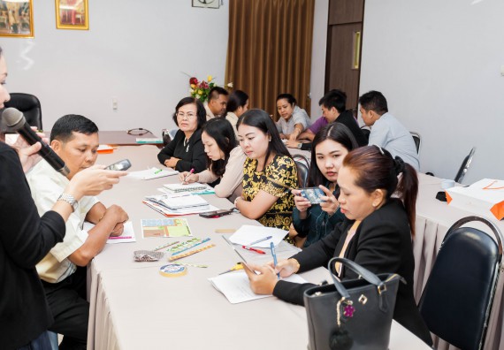 ภาพกิจกรรม คณะวิทยาศาสตร์และเทคโนโลยี จัดโครงการอบรมเชิงปฏิบัติการวิทยากรสำหรับสะเต็มศึกษา (STEM Education)