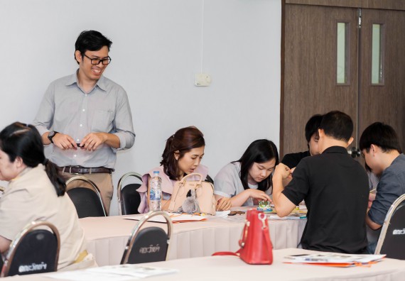 ภาพกิจกรรม คณะวิทยาศาสตร์และเทคโนโลยี จัดโครงการอบรมเชิงปฏิบัติการวิทยากรสำหรับสะเต็มศึกษา (STEM Education)