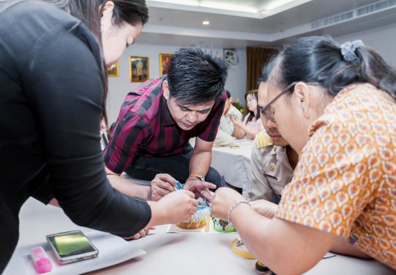 ภาพกิจกรรม คณะวิทยาศาสตร์และเทคโนโลยี จัดโครงการอบรมเชิงปฏิบัติการวิทยากรสำหรับสะเต็มศึกษา (STEM Education)