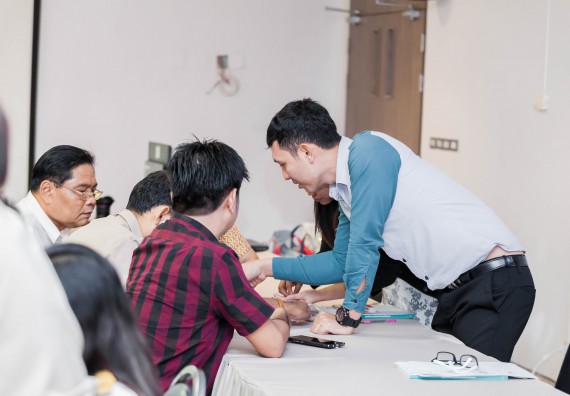 ภาพกิจกรรม คณะวิทยาศาสตร์และเทคโนโลยี จัดโครงการอบรมเชิงปฏิบัติการวิทยากรสำหรับสะเต็มศึกษา (STEM Education)