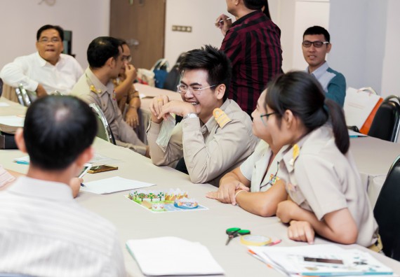 ภาพกิจกรรม คณะวิทยาศาสตร์และเทคโนโลยี จัดโครงการอบรมเชิงปฏิบัติการวิทยากรสำหรับสะเต็มศึกษา (STEM Education)