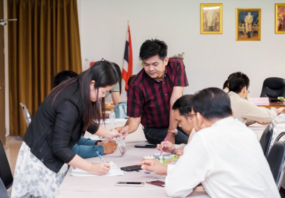 ภาพกิจกรรม คณะวิทยาศาสตร์และเทคโนโลยี จัดโครงการอบรมเชิงปฏิบัติการวิทยากรสำหรับสะเต็มศึกษา (STEM Education)