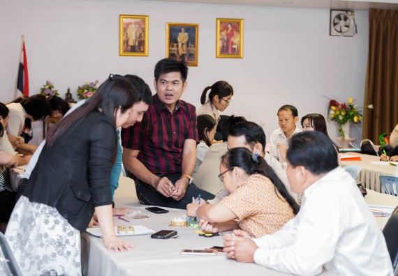 ภาพกิจกรรม คณะวิทยาศาสตร์และเทคโนโลยี จัดโครงการอบรมเชิงปฏิบัติการวิทยากรสำหรับสะเต็มศึกษา (STEM Education)