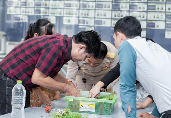 ภาพกิจกรรม คณะวิทยาศาสตร์และเทคโนโลยี จัดโครงการอบรมเชิงปฏิบัติการวิทยากรสำหรับสะเต็มศึกษา (STEM Education)