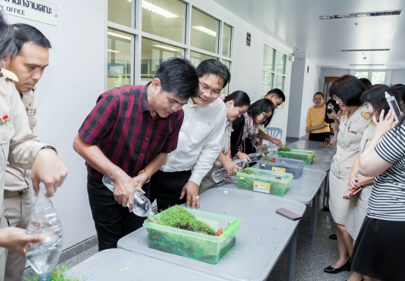 ภาพกิจกรรม คณะวิทยาศาสตร์และเทคโนโลยี จัดโครงการอบรมเชิงปฏิบัติการวิทยากรสำหรับสะเต็มศึกษา (STEM Education)