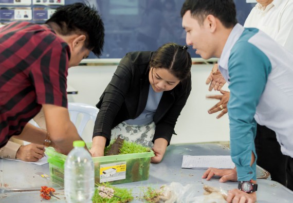 ภาพกิจกรรม คณะวิทยาศาสตร์และเทคโนโลยี จัดโครงการอบรมเชิงปฏิบัติการวิทยากรสำหรับสะเต็มศึกษา (STEM Education)