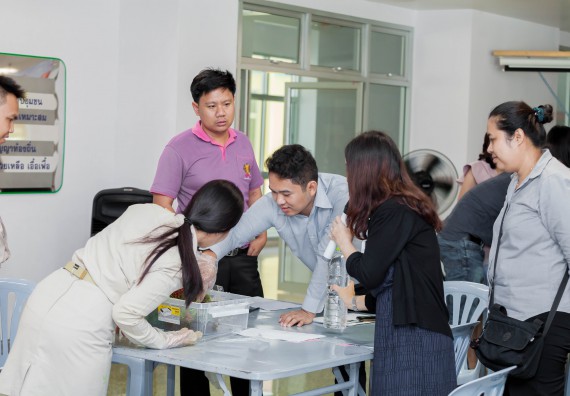 ภาพกิจกรรม คณะวิทยาศาสตร์และเทคโนโลยี จัดโครงการอบรมเชิงปฏิบัติการวิทยากรสำหรับสะเต็มศึกษา (STEM Education)