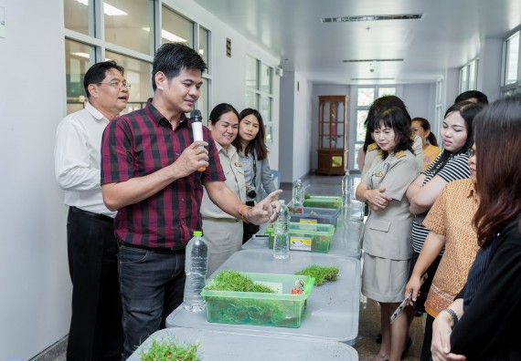 ภาพกิจกรรม คณะวิทยาศาสตร์และเทคโนโลยี จัดโครงการอบรมเชิงปฏิบัติการวิทยากรสำหรับสะเต็มศึกษา (STEM Education)